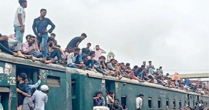 শেষ মুহূর্তে কমলাপুরে উপচে পড়া ভিড়