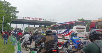পদ্মা সেতুতে ১৬ ঘণ্টায় প্রায় সাড়ে ৩ কোটি টাকার টোল আদায়