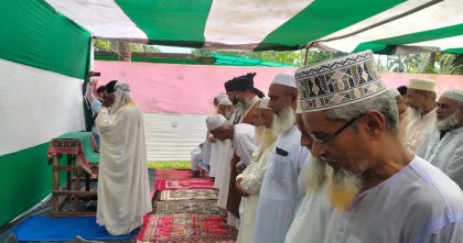 চাঁদপুরের ৪০ গ্রামে ঈদ উদযাপন