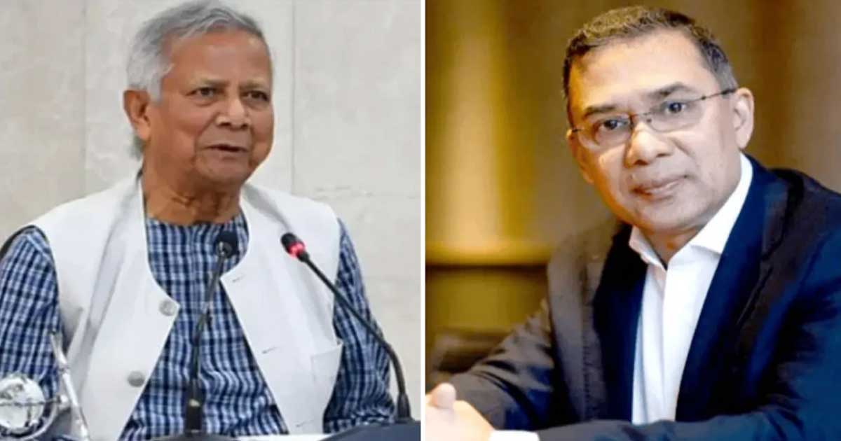 তারেক রহমানের সাথে লন্ডনে প্রধান উপদেষ্টার বৈঠক চূড়ান্ত