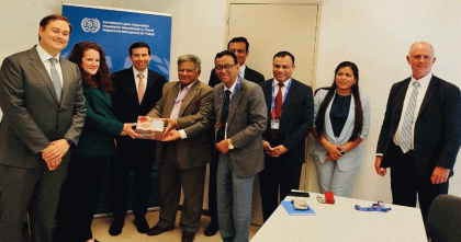 মার্কিন শ্রম মন্ত্রণালয়ের ভাইস মিনিস্টারের সঙ্গে শ্রম উপদেষ্টার বৈঠক অনুষ্ঠিত