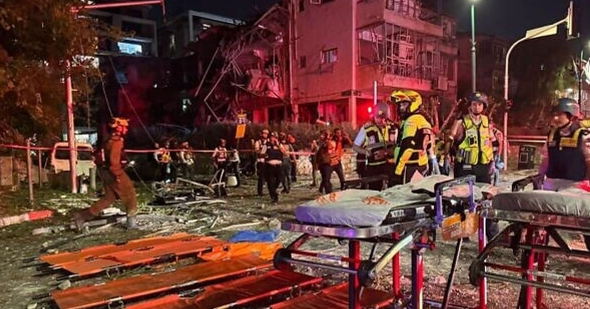 ইরানের ক্ষেপণাস্ত্রের আঘাতে হতাহতের সংখ্যা জানাল ইসরায়েল