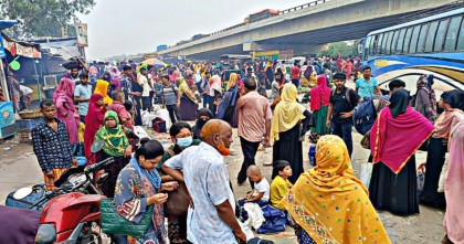 যানবাহনের সংকটে চরম ভোগান্তি, যমুনা সেতুতে ৩০ কিমি যানজট