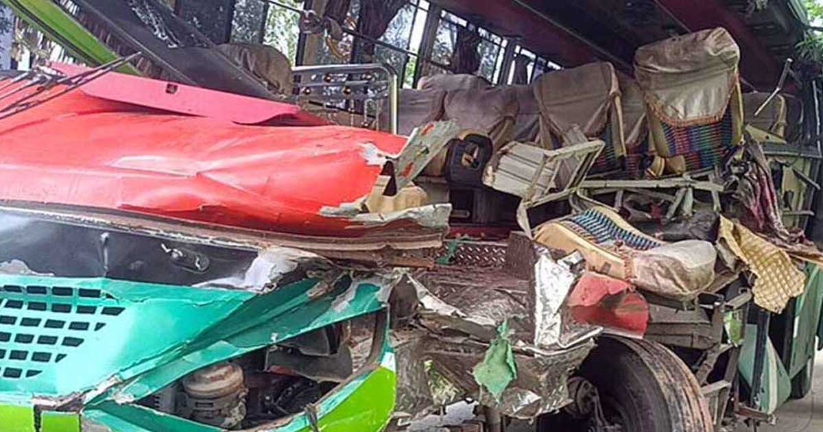 গোপালগঞ্জে ৬ যানবাহনের সংঘর্ষ: পুলিশ সদস্যসহ নিহত ২
