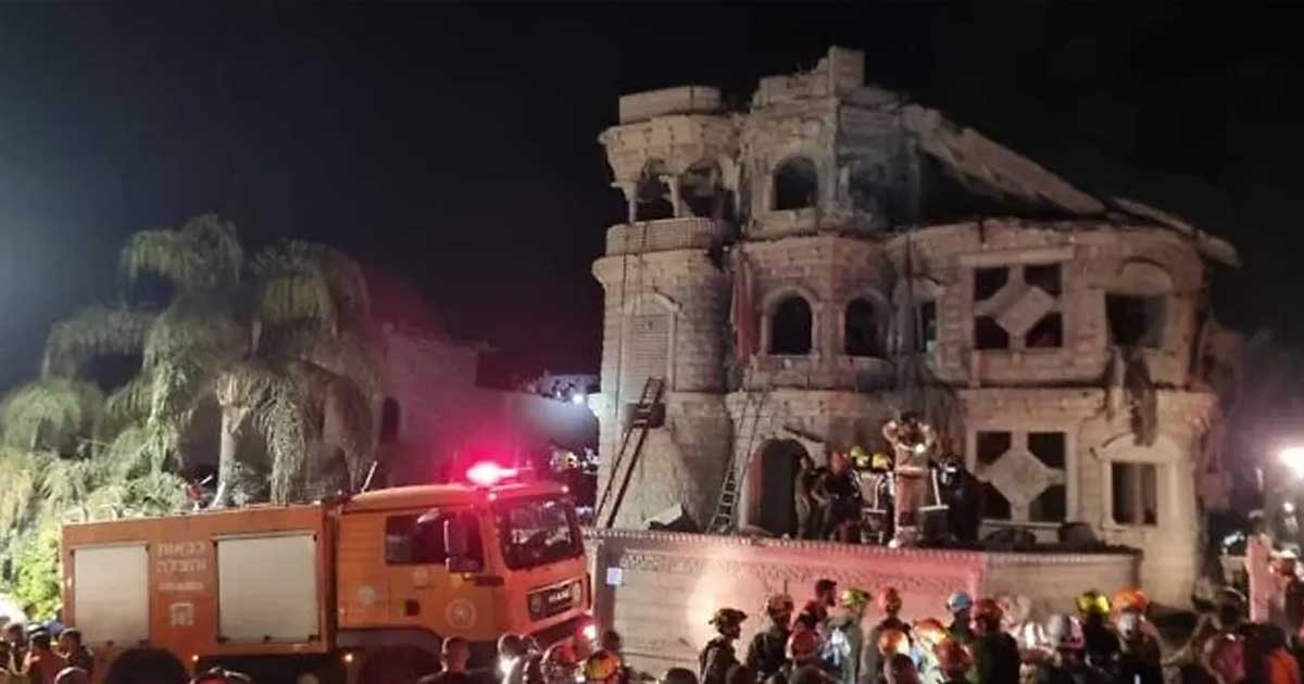 রাতভর ইসরায়েলজুড়ে ইরানের হামলা, নিহত ৬