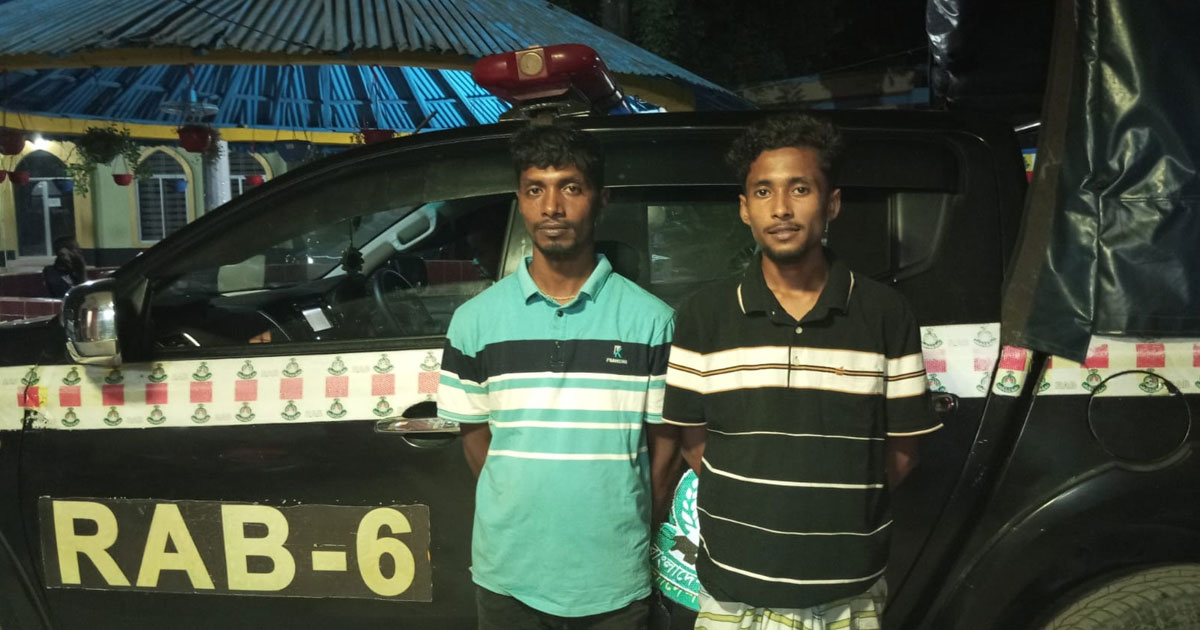 শরীয়তপুরের চাঞ্চল্যকর আবু ছিদ্দিক ঢালী হত্যা মামলার দুই আসামী সাতক্ষীরায় গ্রেপ্তার