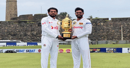 শ্রীলঙ্কার বিপক্ষে টস জিতে ব‌্যাটিংয়ে বাংলাদেশ