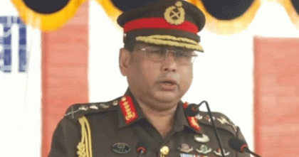 নবীন কর্মকর্তাদের সততা ও আত্মত্যাগের চেতনায় উজ্জীবিত থাকার আহ্বান সেনাপ্রধানের 