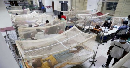 ডেঙ্গুতে একদিনে ৩৯২ জন হাসপাতালে, মৃত্যু ২