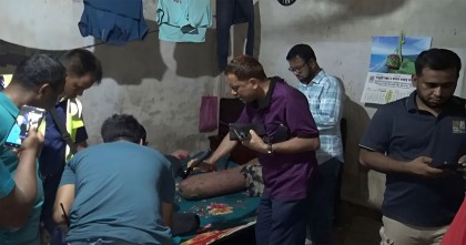 কিশোরগঞ্জে ছেলের বঁটির কোপে বাবার মৃত্যু