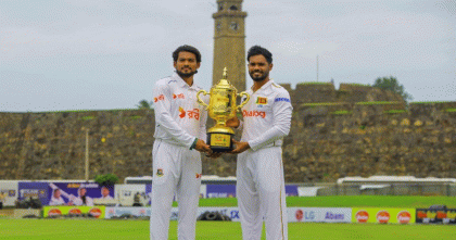 শ্রীলংকার বিপক্ষে টস জিতে ব্যাট করছে বাংলাদেশ