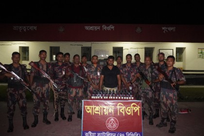 সীমান্তে মাদক দ্বন্দ্বে যুবক খুন, ৮ কোটির মাদকসহ সোহেল আটক