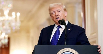 গাজায় যুদ্ধবিরতির চুক্তি করতে বললেন ট্রাম্প