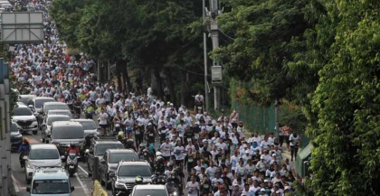 থাইল্যান্ডজুড়ে প্রধানমন্ত্রীর পদত্যাগের দাবিতে বিক্ষোভের ঢল

