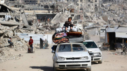 ইসরায়েলের নতুন নির্দেশ, গাজার উত্তরাঞ্চল ছাড়তে বাধ্য ফিলিস্তিনিরা