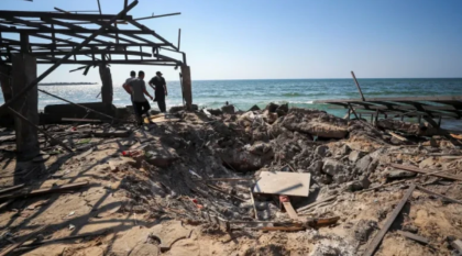 গাজার ক্যাফেতে জন্মদিনের অনুষ্ঠানে হামলা, নিহত ৩৯