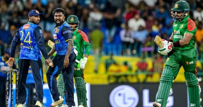 শ্রীলঙ্কার বিপক্ষে ৭৭ রানে হারলো বাংলাদেশ