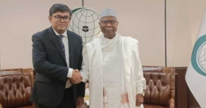 ওআইসির মহাসচিবের সঙ্গে বাংলাদেশের স্থায়ী প্রতিনিধির সাক্ষাৎ