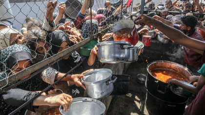 গাজায় গণহত্যায় ‘ক্ষুধা’কে অস্ত্র বানিয়েছে ইসরায়েল: অ্যামনেস্টি

