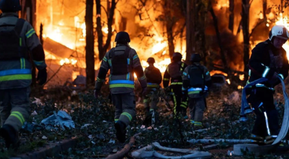 ট্রাম্প-পুতিন ফোনালাপের পর ইউক্রেনে রেকর্ড ড্রোন হামলা
