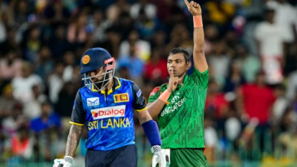 তানভিরের ঘূর্ণিতে লংকা ধরাশায়ী, সিরিজে সমতা ফেরাল বাংলাদেশ