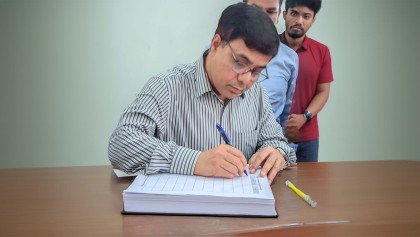 জাককানইবিতে ‘জুলাই হত্যাযজ্ঞের’ বিচারের দাবিতে গণস্বাক্ষর কর্মসূচির উদ্বোধন