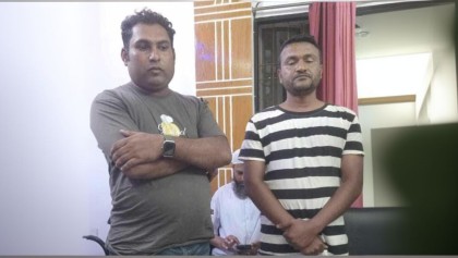 থানা অবরোধ মামলায় স্বেচ্ছাসেবক দলের দুই নেতা আটক