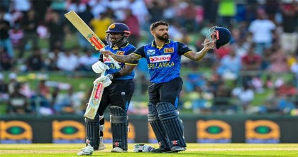 মেন্ডিসের সেঞ্চুরিতে বড় পুঁজি শ্রীলঙ্কার