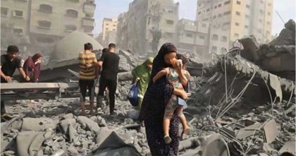 ইসরায়েলি হামলায় গাজায় আরও ৭৪ ফিলিস্তিনি নিহত