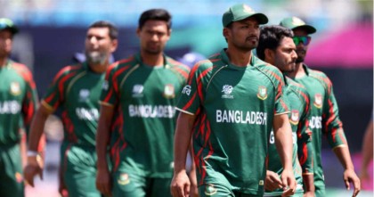 ১৫৪ রানে থেমে গেলো  বাংলাদেশ