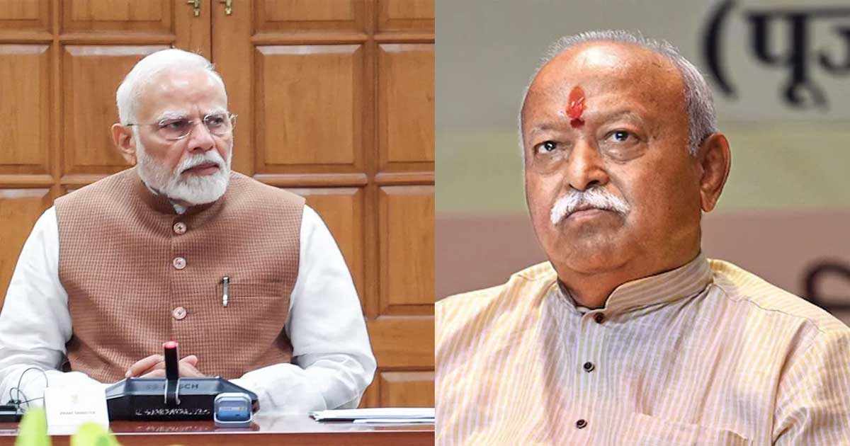 মোদিকে অবসরের ইঙ্গিত ভগবতের, ভারতে রাজনৈতিক বিতর্ক তুঙ্গে