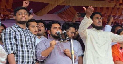 বিচার-সংস্কার ছাড়া নির্বাচন বাংলার মানুষ মেনে নেবে না: নাহিদ