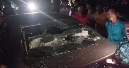 ঠাকুরগাঁওয়ে মির্জা ফখরুলের ছোট ভাইয়ের ওপর হামলা, গাড়ি ভাঙচুর