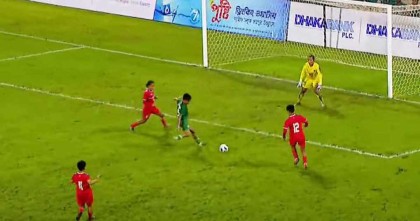 ২ লাল কার্ড, ৫ গোলের ম্যাচে বাংলাদেশের নাটকীয় জয়