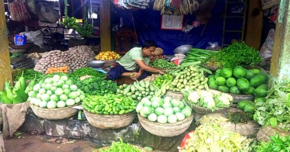 ঝিনাইদহে টানা বৃষ্টিতে সবজি সংকট, মরিচের ঝাঁজে নাকাল সাধারণ মানুষ