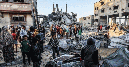 ইসরায়েলি হামলায় গাজায় ৭৮ ফিলিস্তিনি নিহত