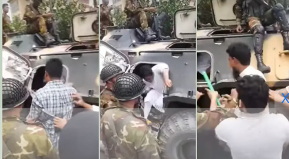 হামলা-সংঘর্ষের মধ্যে সেনা নিরাপত্তায় সরিয়ে নেওয়া হলো এনসিপি নেতাদের