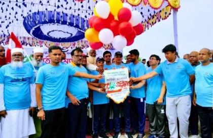 সিরাজগঞ্জে জুলাই ম্যারাথন: বৈষম্যবিরোধী চেতনায় মানুষের ঢল