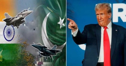 ভারতের ৫টি যুদ্ধবিমান ভূপাতিত করেছে পাকিস্তান দাবি ট্রাম্পের