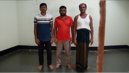 চুয়াডাঙ্গায় আওয়ামী লীগের ৩ নেতা গ্রেপ্তার