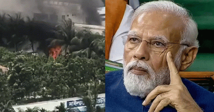 উত্তরায় বিমান বিধ্বস্তের ঘটনায় নরেন্দ্র মোদীর শোক 