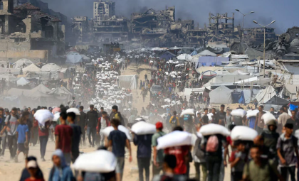 গাজায় ত্রাণ নেওয়ার সময় ইসরায়েলি গুলিতে নিহত ৬৭ ফিলিস্তিনি