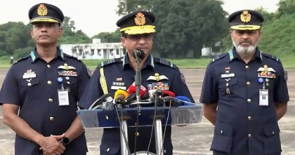 গুজবে কান না দেওয়ার আহ্বান বিমানবাহিনী প্রধানের