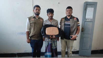 ঝালকাঠিতে বিশেষ অভিযানে ১ কেজি গাঁজাসহ মাদক কারবারি গ্রেফতার