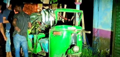 হবিগঞ্জের নবীগঞ্জে সিএনজি-পিকআপ সংঘর্ষে বৃদ্ধ নিহত, আহত ৩