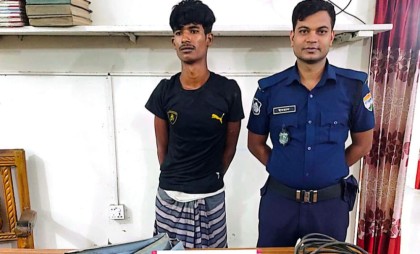 আখাউড়ায় রেলওয়ের চুরি হওয়া মালামালসহ যুবক গ্রেপ্তার