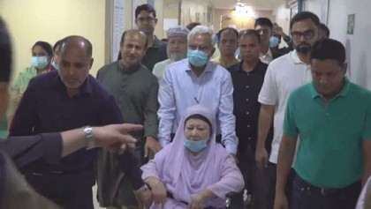স্বাস্থ্য পরীক্ষার জন্য এভারকেয়ার হাসপাতালে খালেদা জিয়া