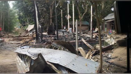 হরিরামপুরে এক রাতে দুই বাড়িতে ভয়াবহ অগ্নিকাণ্ড