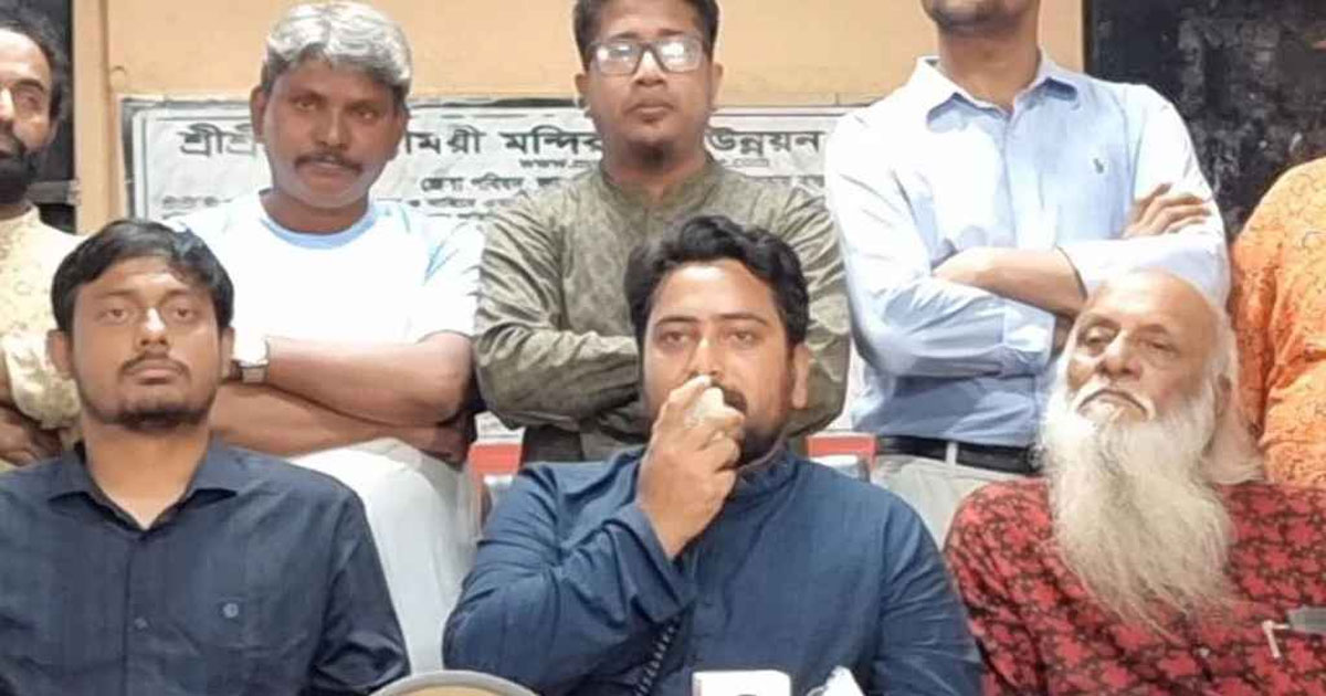 আগামীতে যেন মন্দির পাহারা দিতে না হয়, এমন বাংলাদেশ গড়তে চাই: নাহিদ ইসলাম