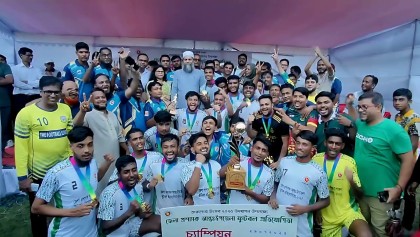 ডিসি কাপ ফুটবলে চ্যাম্পিয়ন কেরানীগঞ্জ, টুর্নামেন্ট সেরা হিমেল